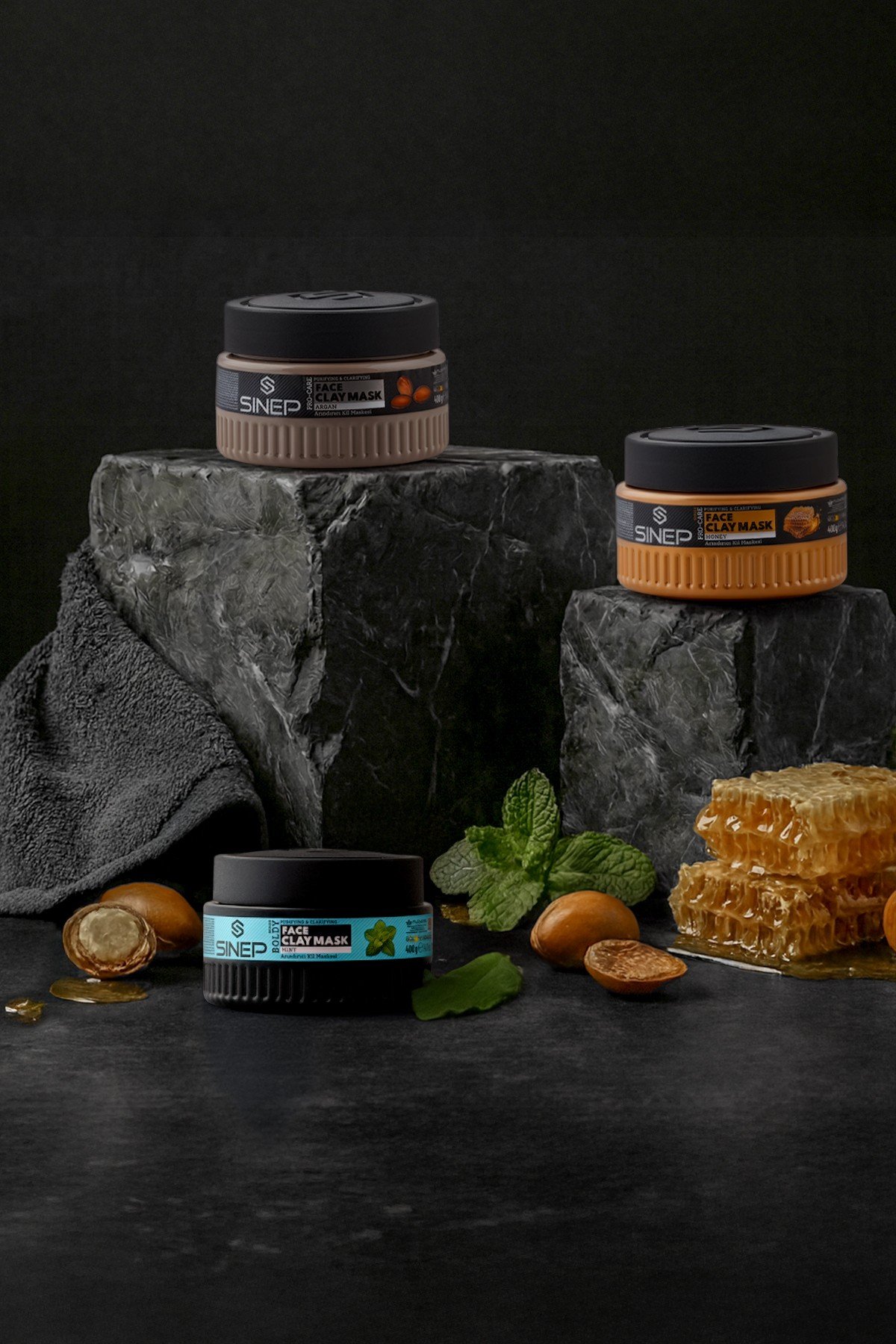 SINEP ARINDIRICI KİL MASKESİ