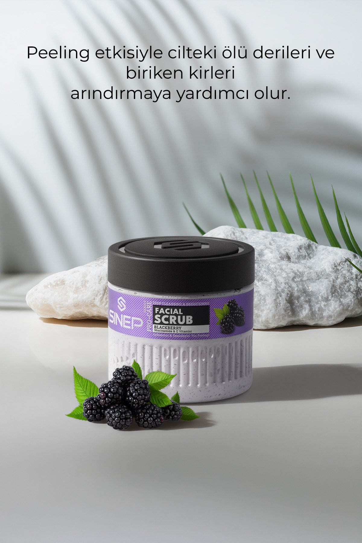 SINEP AYDINLATICI & TEMİZLEYİCİ YÜZ SCRUB