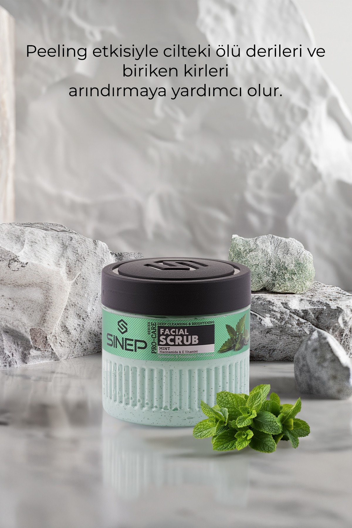 SINEP AYDINLATICI & TEMİZLEYİCİ YÜZ SCRUB