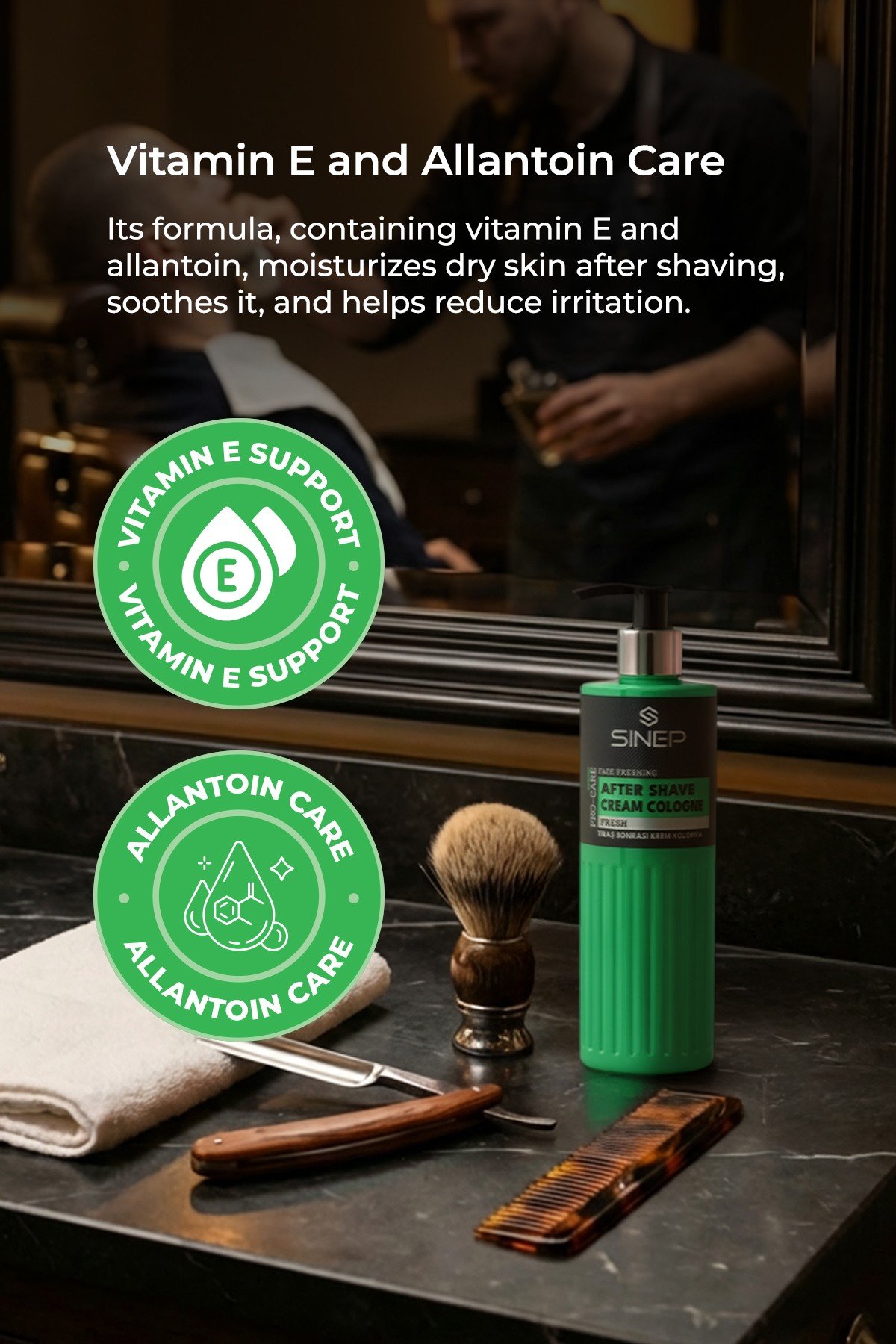 SINEP AFTER SHAVE CREAM COLOGNE