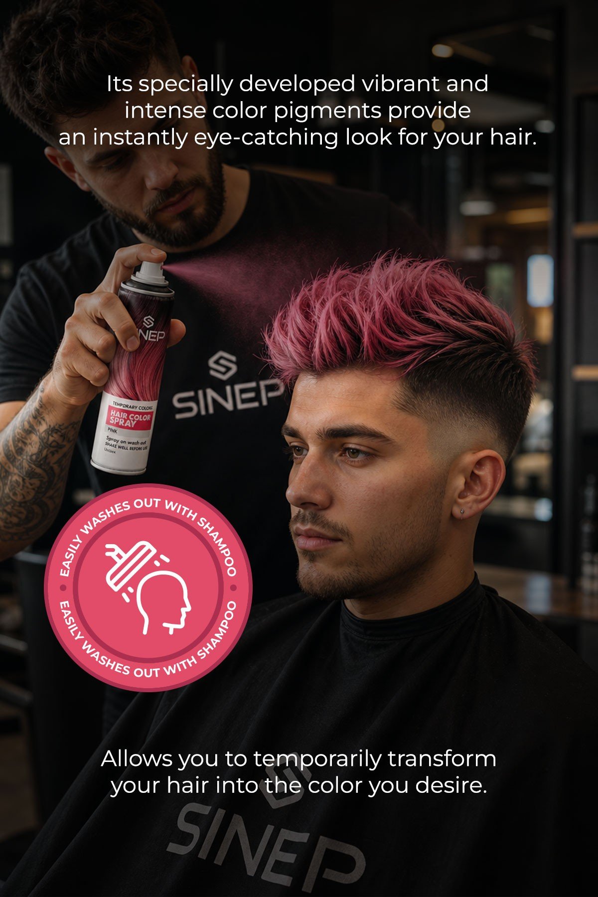 SINEP HAIR COLOR SPRAY