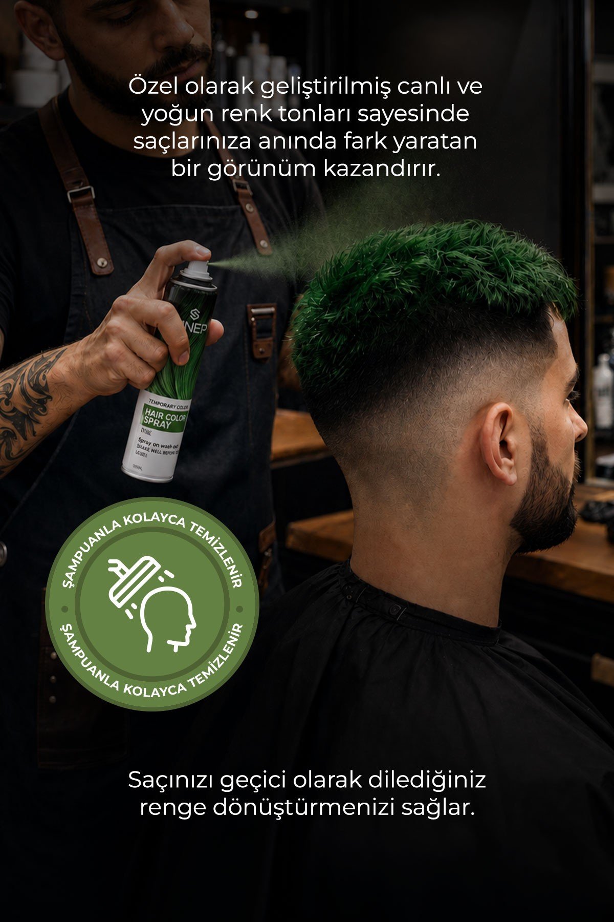 SINEP RENKLİ SAÇ SPREYİ