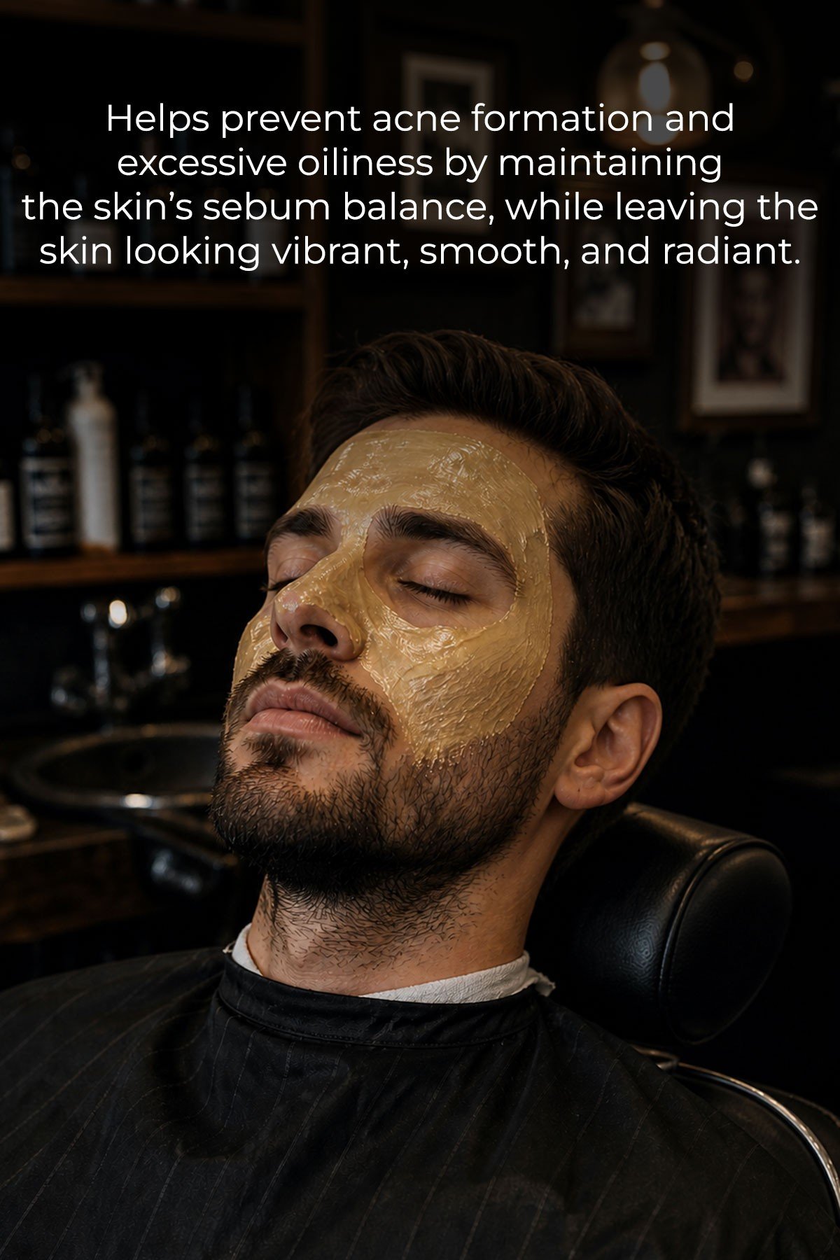 SINEP PEEL-OFF GOLD MASK