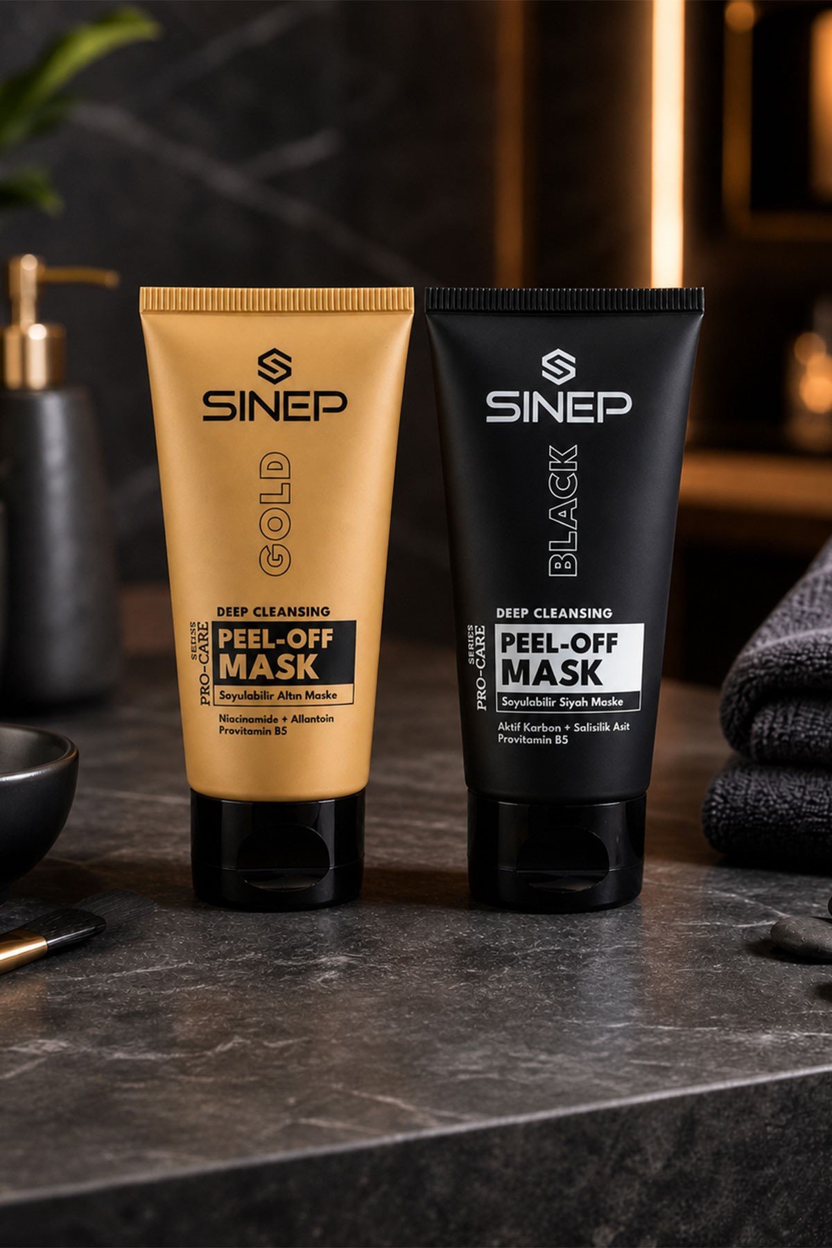 SINEP PEEL OFF BLACK MASK